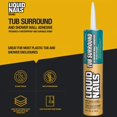 thumbnail image 2 of Adhesivo Acrílico de Alta Resistencia Liquid Nails para Revestimiento de Bañera y Pared de Ducha 295 ml, 2 of 3