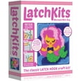 thumbnail image 5 of Kahootz DIY Crafting Mermaid Yarn Latch Kit Mini Rug, 5 of 7