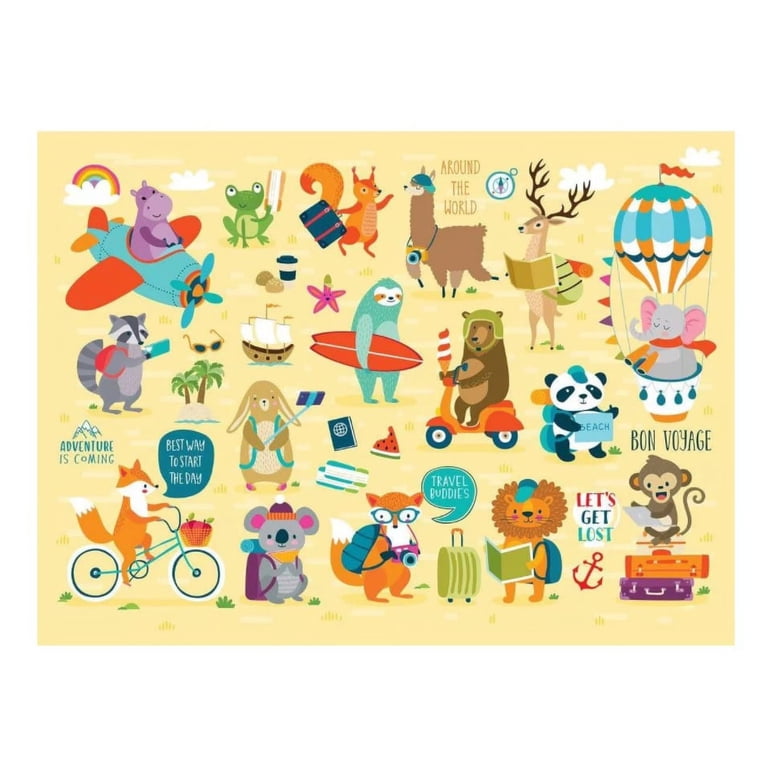 Chuckle & Roar Adventure Awaits Soft-touch Interlocking Jigsaw