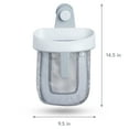 thumbnail image 4 of Munchkin Almacenamiento de juguetes de baño colgantes con malla de secado rápido, gris, 4 of 9