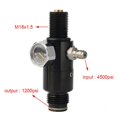 thumbnail image 4 of Bgsha Régulateur de Réservoir d'Air HPA 4500psi Sortie PCP Filetage 1200Psi M18*1.5, 4 of 10