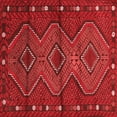 thumbnail image 1 of Ahgly Company Indoor Square Oriental Red Traditional Area Rugs, 3' Square, 1 of 4