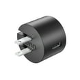 thumbnail image 4 of onn 12W Single USB-A Port Wall Charger, Foldable Plug, Black - Compatible with iPhone, Samsung Galaxy, Note, Pixel Devices iPad Pro, & More, 4 of 10
