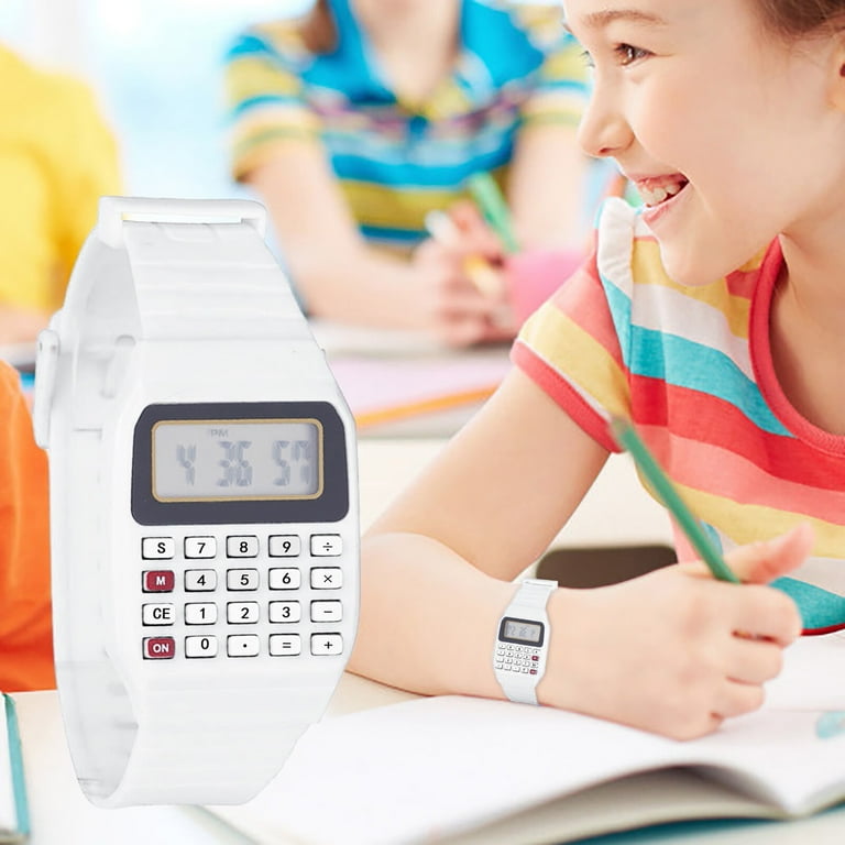 Kids calculator watch new arrivals