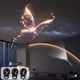 thumbnail image 1 of Lámpara proyector de estrellas con alimentación USB | Luz nocturna ajustable de 360° para dormitorio y viajes | Película intercambiable para niños y adultos | Luz ambiental portátil, 1 of 9