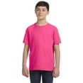 thumbnail image 2 of Aquaguard Boys 3-Pack T-Shirt Crew Neck Short Sleeve 100% Cotton Tee, Size: 4-14 - Small - Hot Pink, 2 of 7