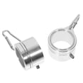 thumbnail image 2 of MasteelfCA 1 Set Flag Pole Rings Aluminum Alloy Flag Pole Clips Mounting Holders for Holding Flag, 2 of 8