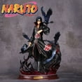 thumbnail image 1 of Figura de Naruto de Anime, estatua de luz Led de Pvc, Uchiha, Itachi Crow, Akatsuki, modelo de colección, juguete de decoración, regalo para niños, 30cm Fivean Figuras de anime, 1 of 2
