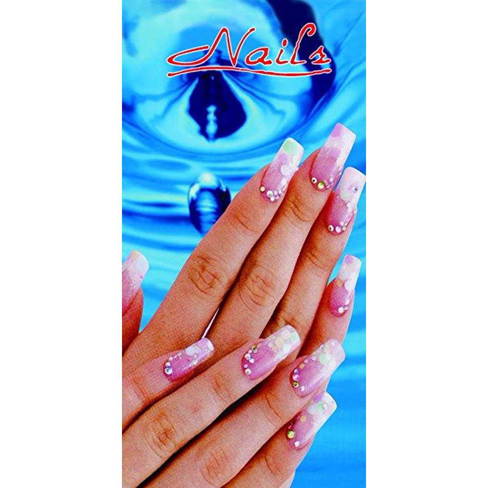 Nail Salon Window Decal Poster, NWP19