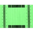 thumbnail image 1 of Ahgly Company Indoor Rectangle Abstract Emerald Green Contemporary Area Rugs, 8' x 12', 1 of 4