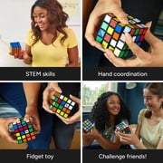 Rubik’s Cube Master, The Official 4x4 Cube Classic Brain Teaser Puzzle, Ages 8+