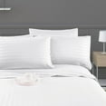 thumbnail image 3 of Bed Sheet 6 Piece, 100% Egyptian Cotton, 12" Deep Pocket, 600 Thread Count - White Solid, Twin XL Size., 3 of 5