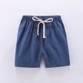 thumbnail image 1 of Pantalones cortos deportivos SDJMa para niños pequeños, pantalones cortos de yoga cargo para bebés, niños y niñas, pantalones cortos de lino para bebés, pantalones cortos lisos, 1 of 4