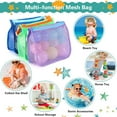 thumbnail image 3 of MARFOREVER 3 Pack Beach Toy Kids Shell Collecting Totes for Holding Shells Beach Sand Toys for Boys Girls, 3 of 14