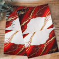 thumbnail image 4 of Red Marble 1 Pack Kitchen Towel, Water Absorbent Dish Towel, Modern Ink Painting Art Abstract Decorative Hand Towels - Quick Drying Cloth for Cooking Baking, 18x28 Inch, 4 of 8