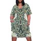 thumbnail image 1 of -Vestido largo holgado con bolsillos para mujer traje de noche para festival verano, 1 of 7