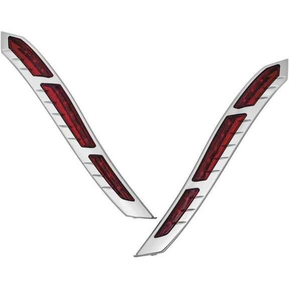 Kuryakyn LED Rear Fender Strip Lights Chrome 2898