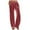 Brick Red, variant on vigerkar Women's Velvet Pants Drawstring Waist Wide Leg Casual Lounge Pant (Red, XL)