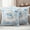 Blue, variant on Beige Cartoon Cats Outdoor Waterproof Pillow Covers, Cute Cats Sleeping Dreams Clouds Decorative Rectangle Throw Pillowcase Sofa Cushion Sham for Patio/Couch/Chair, 20"x12" 2 Pack