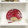 thumbnail image 5 of Wzzjkit Folding Hand Fan With Colorful Classical Style Folding Fan for Party Dancing Wedding and Home Decoration, 5 of 6