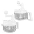 thumbnail image 6 of Full Function Vegetable Chopper White Full Function Vegetable Cutter Hand Cranked Vegetable Cutter, 6 of 8