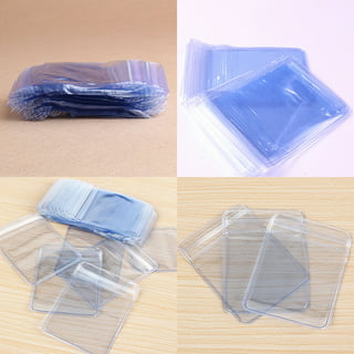 200pcs Small Clear Poly Zipper Bags Reclosable Zipper Lock Storage Plastic Bags for Jewelry, Candy Plastic Clear Food Storage Packing Coin Jewelry