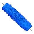 thumbnail image 1 of Diy Patterned Paint Roller Decorative Rubber Roller With Plastic Handle For Home Wall Decoration Texture Paint Roller For Walls Refillable Paint Roller Kit, 1 of 8