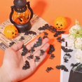 thumbnail image 3 of 300 Pcs Halloween Plastic Bats Spiders Mini Bats Spiders Scary Realistic Bats Spiders for Halloween Party Prank Props Decorations Black for DIY, 3 of 7