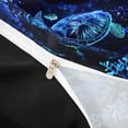 thumbnail image 4 of jejeloiu Sea Turtle Print Twin Duvet Cover,Vintage Ocean Animal Twin Bedding For Boys,Blue Black,Black Reversible,2-Piece,1 Duvet Cover and 1 Pillowcase, 4 of 6