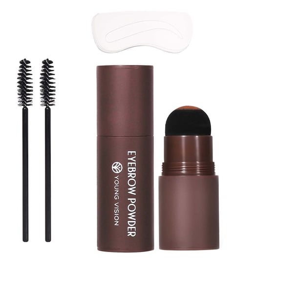 Kit de cejas y modelado, con 10 plantillas reutilizables.