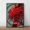 thumbnail image 3 of Alien Science Fiction Movie Astronaut Space Posters and Prints Wall Art Canvas Painting Picture Room Horror Home Decoration, 3 of 5
