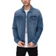 thumbnail image 1 of Chamarra De Mezclilla Hombre Stretch Azul/negra Fashionspark, 1 of 5