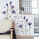 thumbnail image 3 of Wall Decals with Lilies in Purple (160x85 cm) | Blooming Lilies, Butterflies, Branches, Trees, 3 of 5