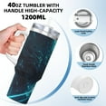 thumbnail image 3 of KLL Futuristic Jet Ski Adventure Print 40oz Stainless Steel Insulated Car Cup Coffee Mug with Spillproof Lid - Keep Your Drink Hot or Cold on the Go, 3 of 8