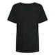 thumbnail image 4 of Blusa suelta de manga corta con cuello redondo y estampado a la moda para mujer Pompotops  hfajkhk133524, 4 of 7