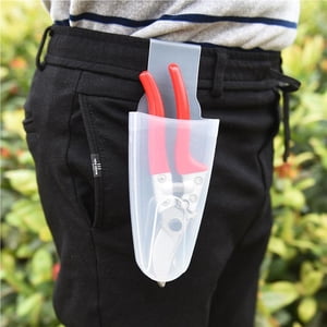 Gardening Pruning Shears Case Transparent Waist Box Portable 2 Pcs Portable Durable Garden Shears Waist Box