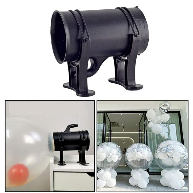 Ornament Balloon Stuffer Machine Balloon Stuffing Tool for Christmas Birthday Wedding Party Decor Blac