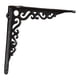 thumbnail image 5 of Soporte de estante, soporte de estante de metal para montaje en pared, de esquina, decorativo, de estantería para hogar, sala de estar, dormitorio, 5 of 9