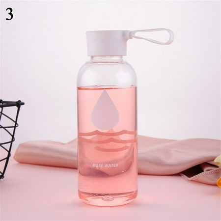 

600ML Outdoor Large Capacity Sports Leak-proof Water Bottle Water Cup Plastic Kettle 3