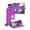 Purple, variant on Phone Case Cover for Apple iPhone 17E /iPhone 16E PU leather Wallet 6 Card Slots folio with Wrist Strap & Kickstand Pouch Flip Shockproof (Black)