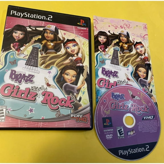Pre-Owned Bratz Girlz Really Rock - Complete in Box - Black Label - Tested - PS2 PlayStation 2