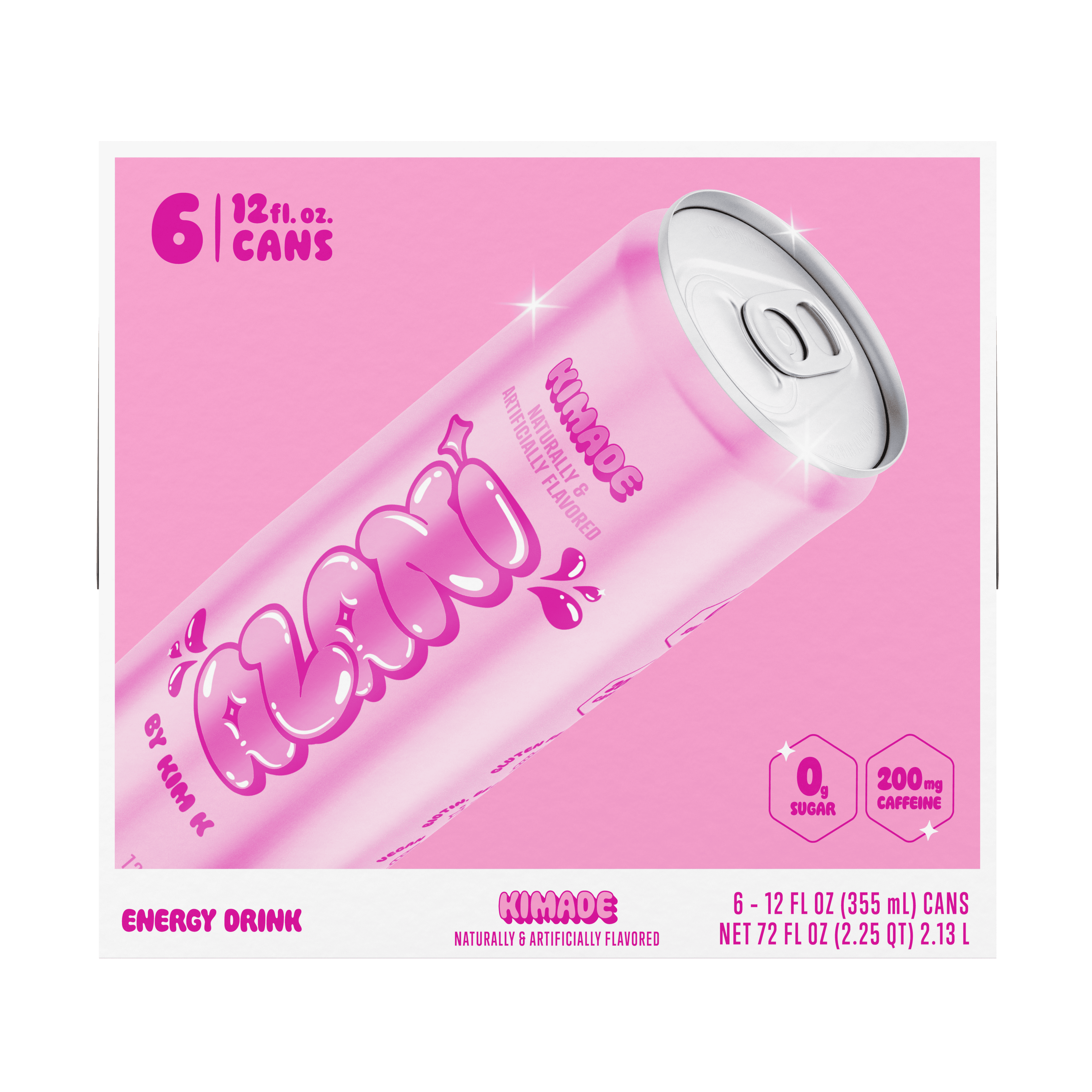 Alani Nu Energy Drink Kimade 12oz 6pk