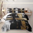 thumbnail image 2 of Erosebridal Abstract Brush Stripes Twin Quilt Set,Graffiti Lines Art Twin Coverlet Set For Girls,2 Pieces, 2 of 7