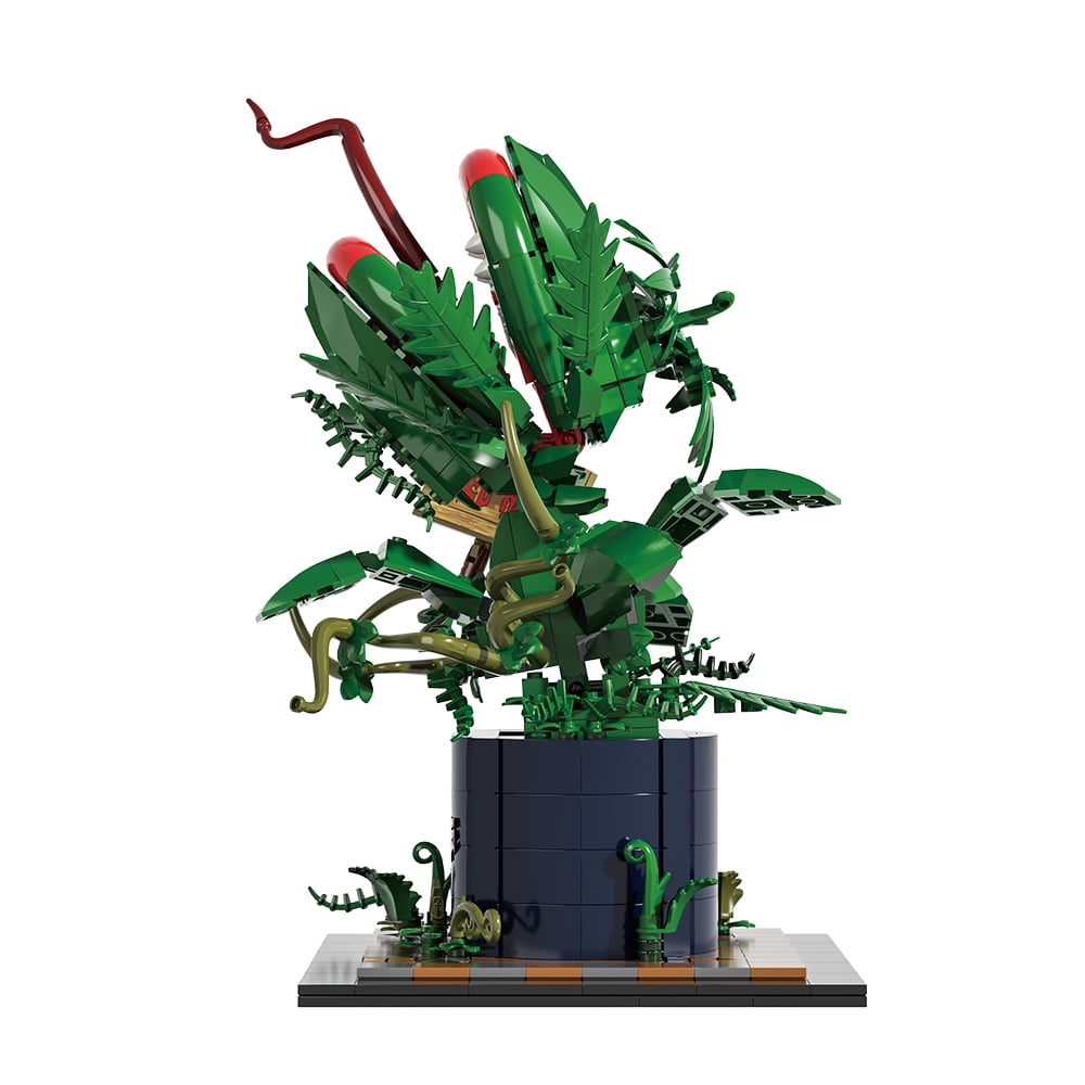 SENVOBK Audrey II Building Block Kit Cannibal Flower Building Blocks Toys Little Shop of Horrors Cannibal for Tv Fans Birthday Christmas Gift