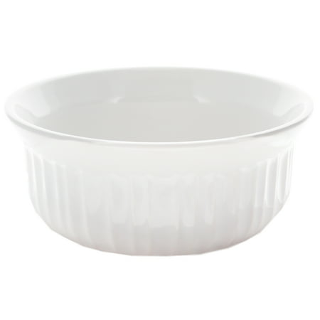 

Corningware FS16 16oz / 473mL Round French White Stoneware Casserole Dish