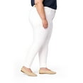 thumbnail image 2 of Levi Strauss Signature Women's and Women's Plus High Rise Skinny Jeans, Inseams: Short, Regular and Long, Sizes 2-28, 2 of 4