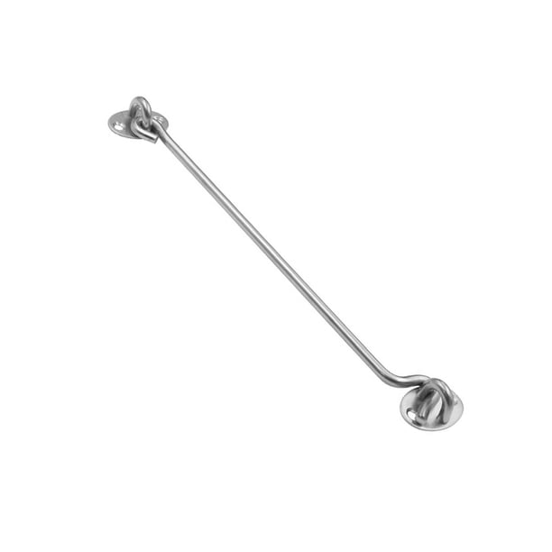 Toystoory Ventana Ojo Pestillo Puerta Puerta Ventana Acero inoxidable A prueba de viento Gancho de bloqueo con tornillos de montaje 3-14 pulgadas Aromaterapia y Aceites Esenciales 16 pulgadas Toystoory HA000882-08
