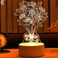 thumbnail image 5 of SharkTRUE Heart Balloons Night Light 3D Love Lamp Night Light, Valentines Day Anniversary Birthday Christmas for Women Present Gifts, 5 of 9