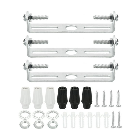 Uxcell Ceiling Light Plate Kit, Light Fixture Mounting Bracket Plate Crossbar 85mm 3