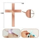 thumbnail image 5 of 10 adornos acrílicos en forma de cruz para tarta, de lujo, decorativos, para Año Nuevo. Oro rosa, 5 of 9